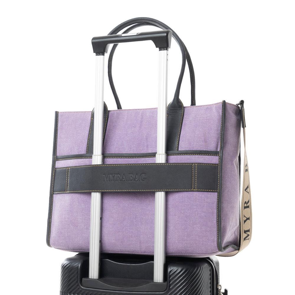 Sel de Mer Tote Bag in Purple