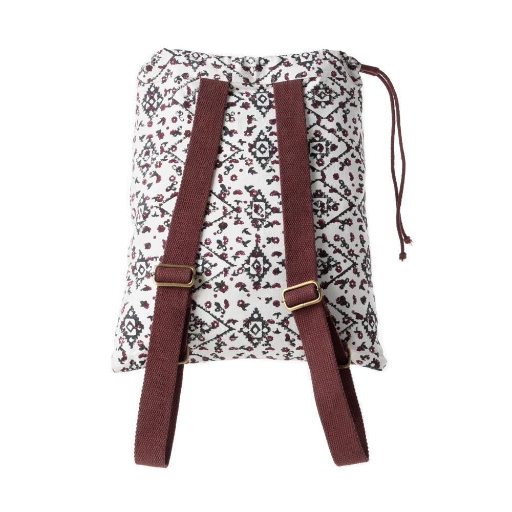 Mesa Rouge Canavs Backpack in Sundown White