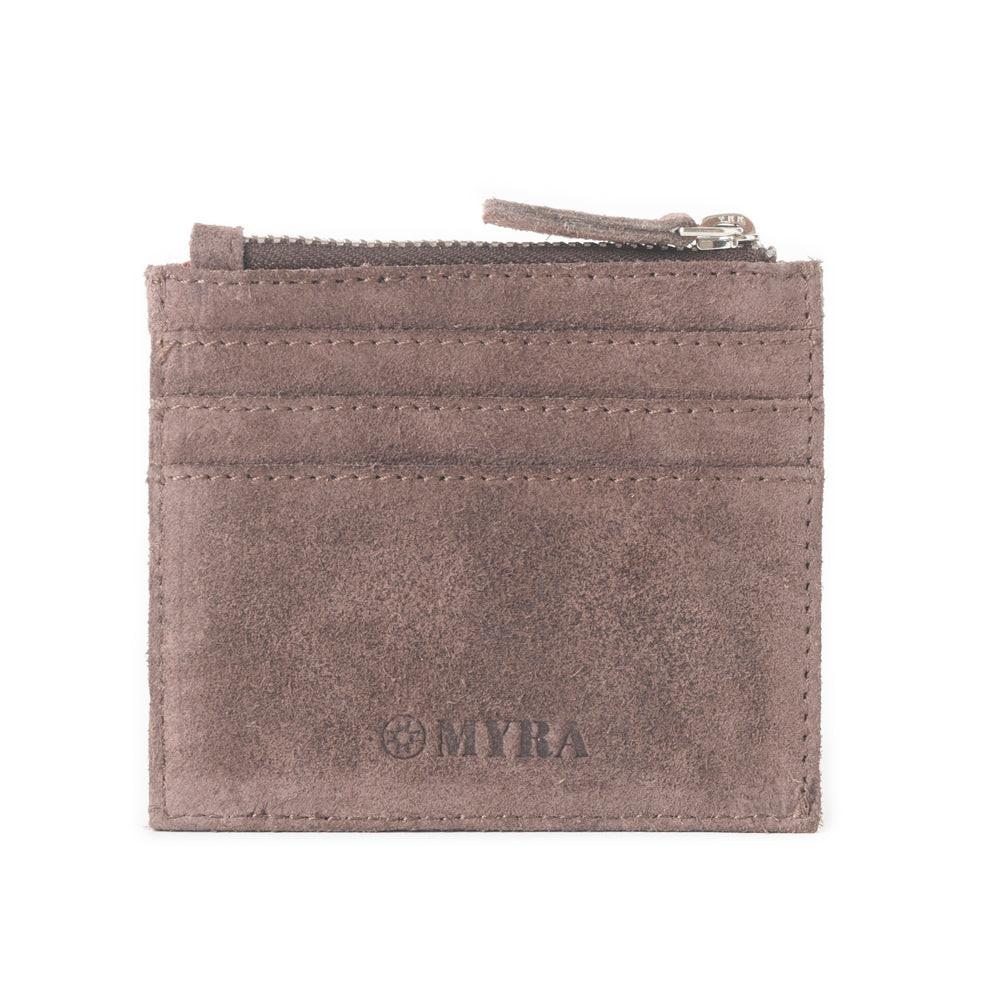 Cactus Sky Western Embroidered Credit Card Holder in Brown
