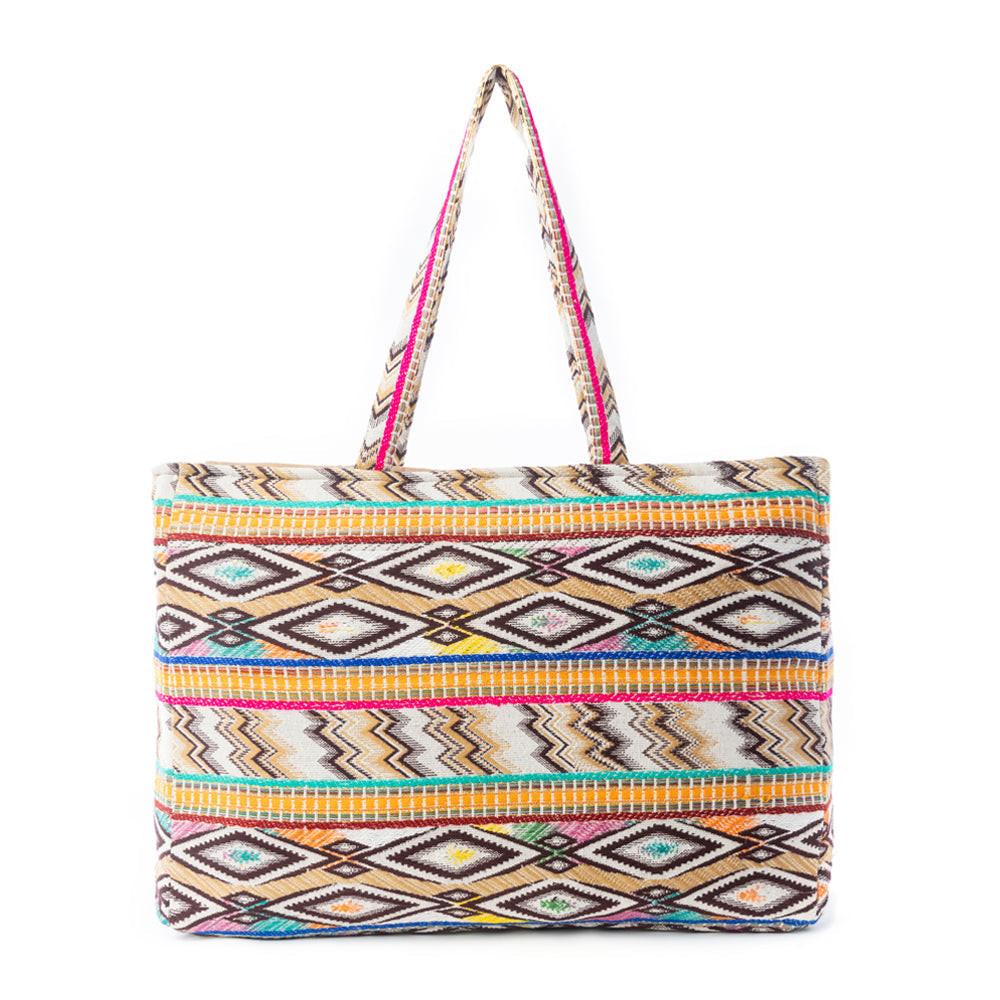 Myra Heritage Sol Weekender Bag in Sunset Orange