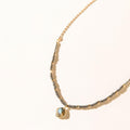 Odessa Stone Necklace in Shadow Quartz