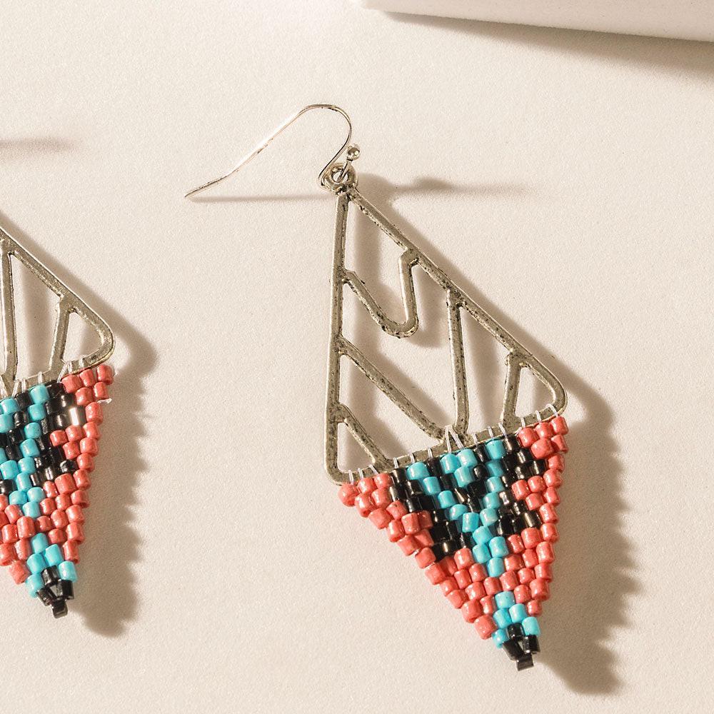 Sonora Blaze Earrings in Onyx Pink