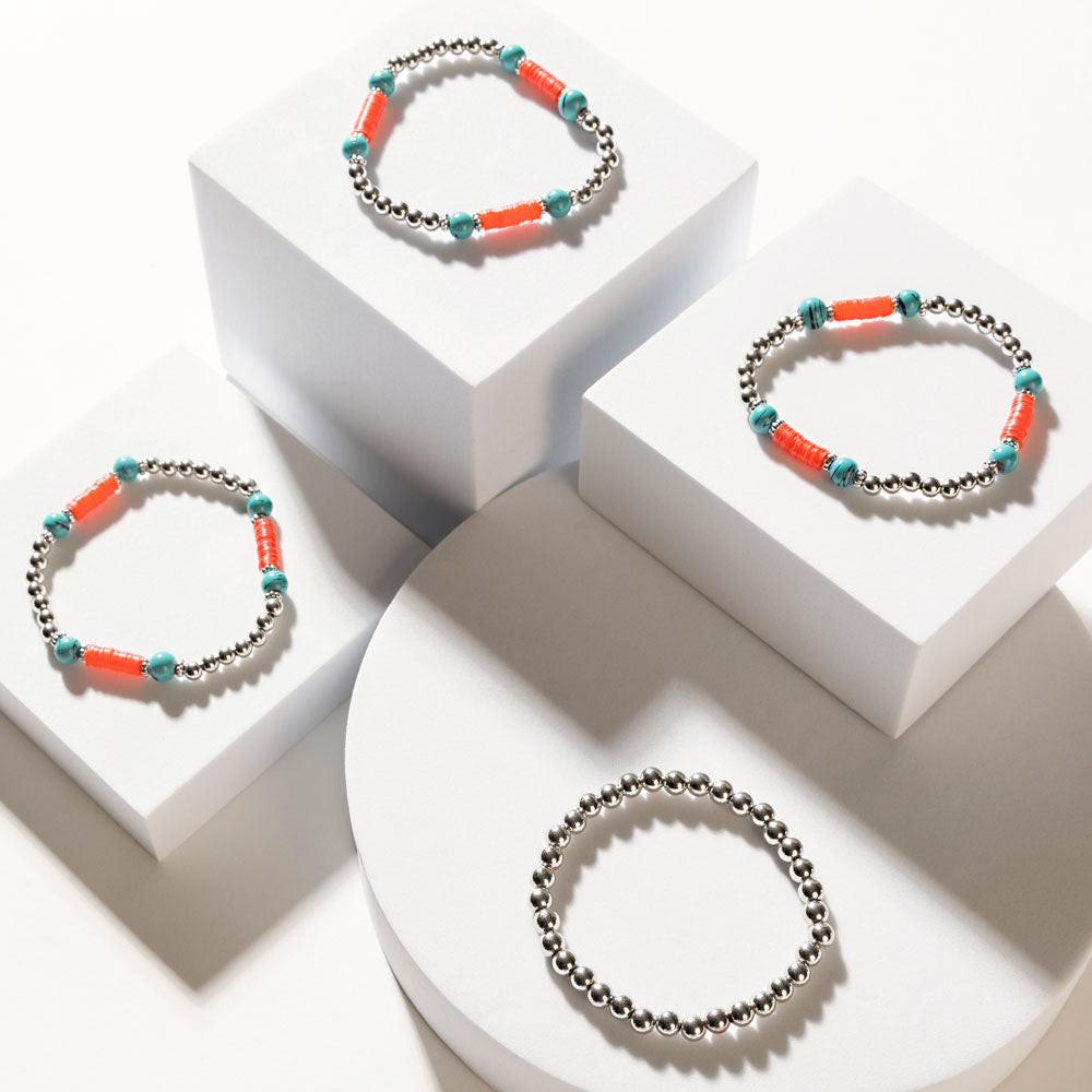 Red River Ritual Bracelet in Aqua Red