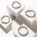 Red River Ritual Bracelet in Aqua Red