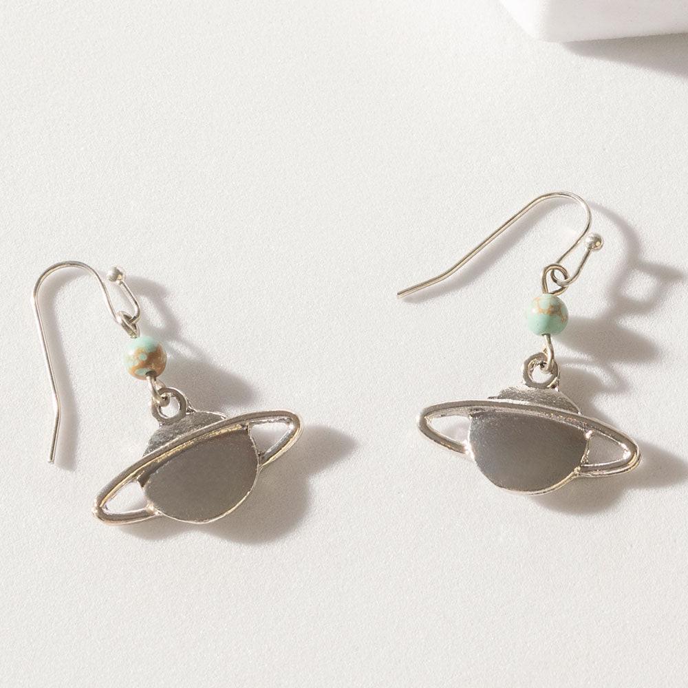 Myra Turquoise Trails & Silver Tales Set of 16 Earrings