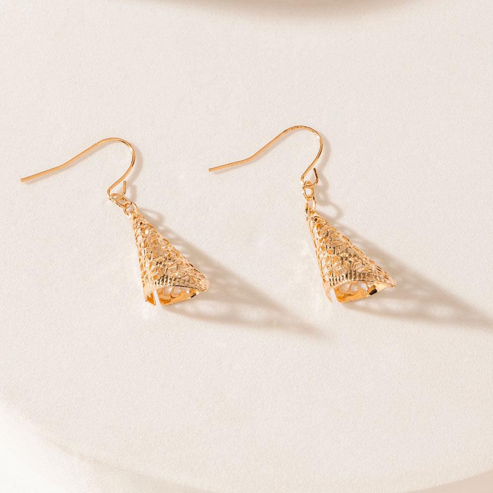 Elouise's Earrings in Desert Gold