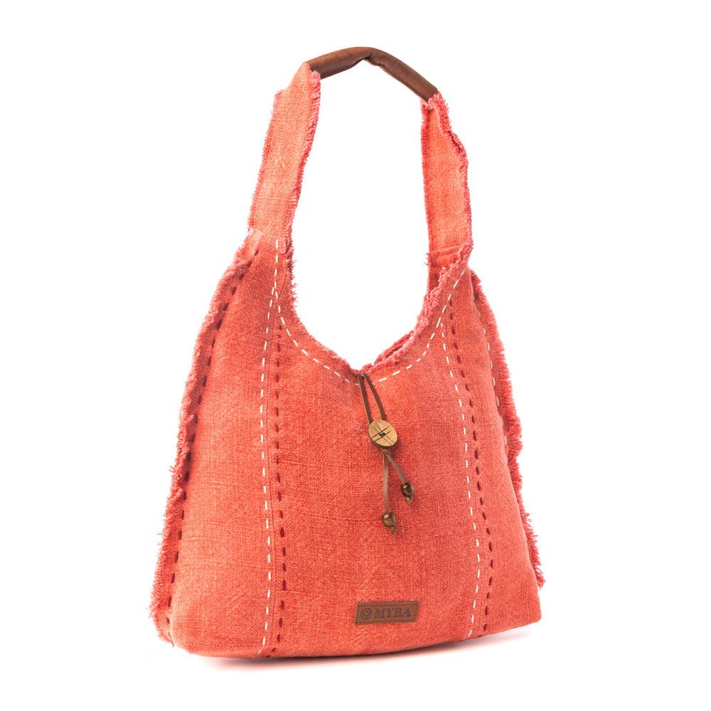 Myra Wild Scarlet Shoulder Bag in Desert Hibiscus