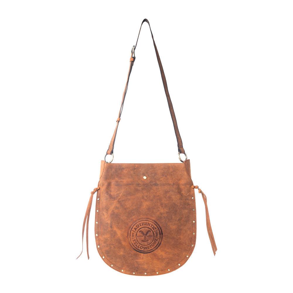 Yellowstone Amber Frontier Studded Sling Bag