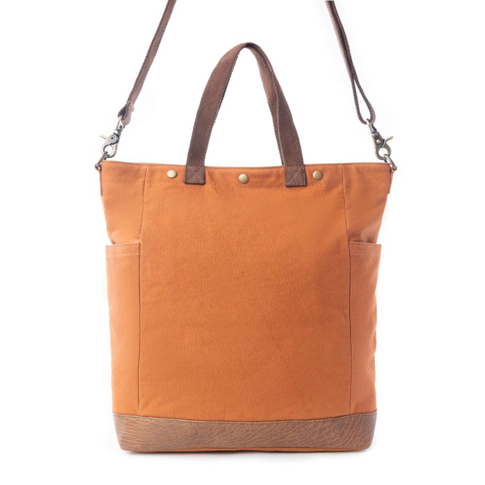Myra Goods Redwood Tote Bag in Mocha Brown