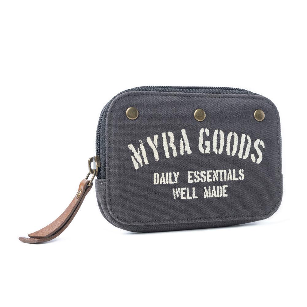 Myra Goods Raven Night Wallet in Smoky Ash