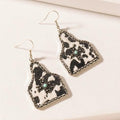 Myra Shadowflower Earrings In Lariat Speckle