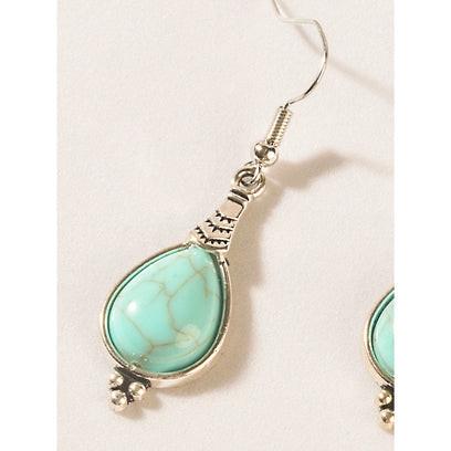 Myra Mesa Droplet Earrings in Moonlit Blue