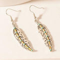 Myra Wild Lineage Earrings in Antique Silver