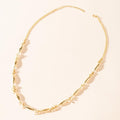 Myra Florenza Necklace in Regal White