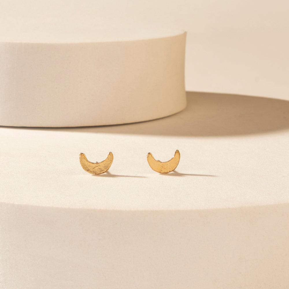 Myra Moonbeam Earrings Set in Silver Shine