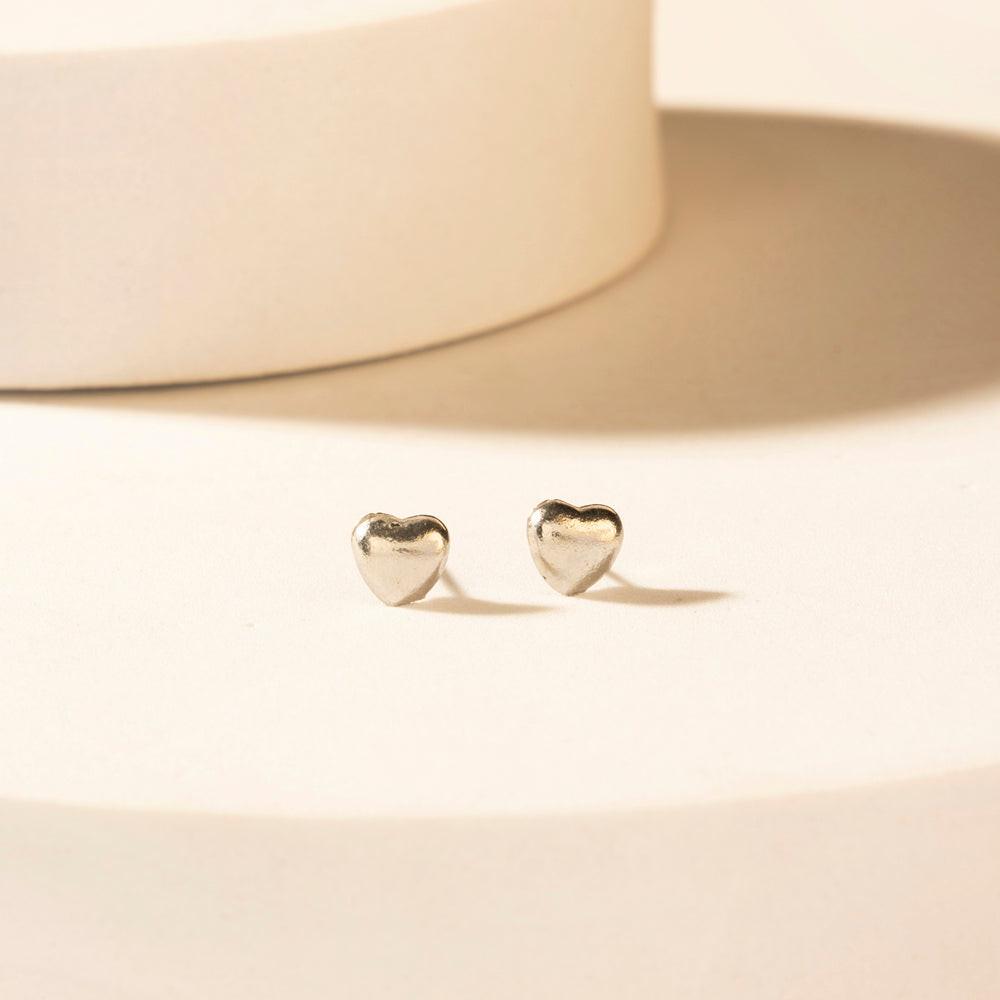 Myra Moonbeam Earrings Set in Silver Shine