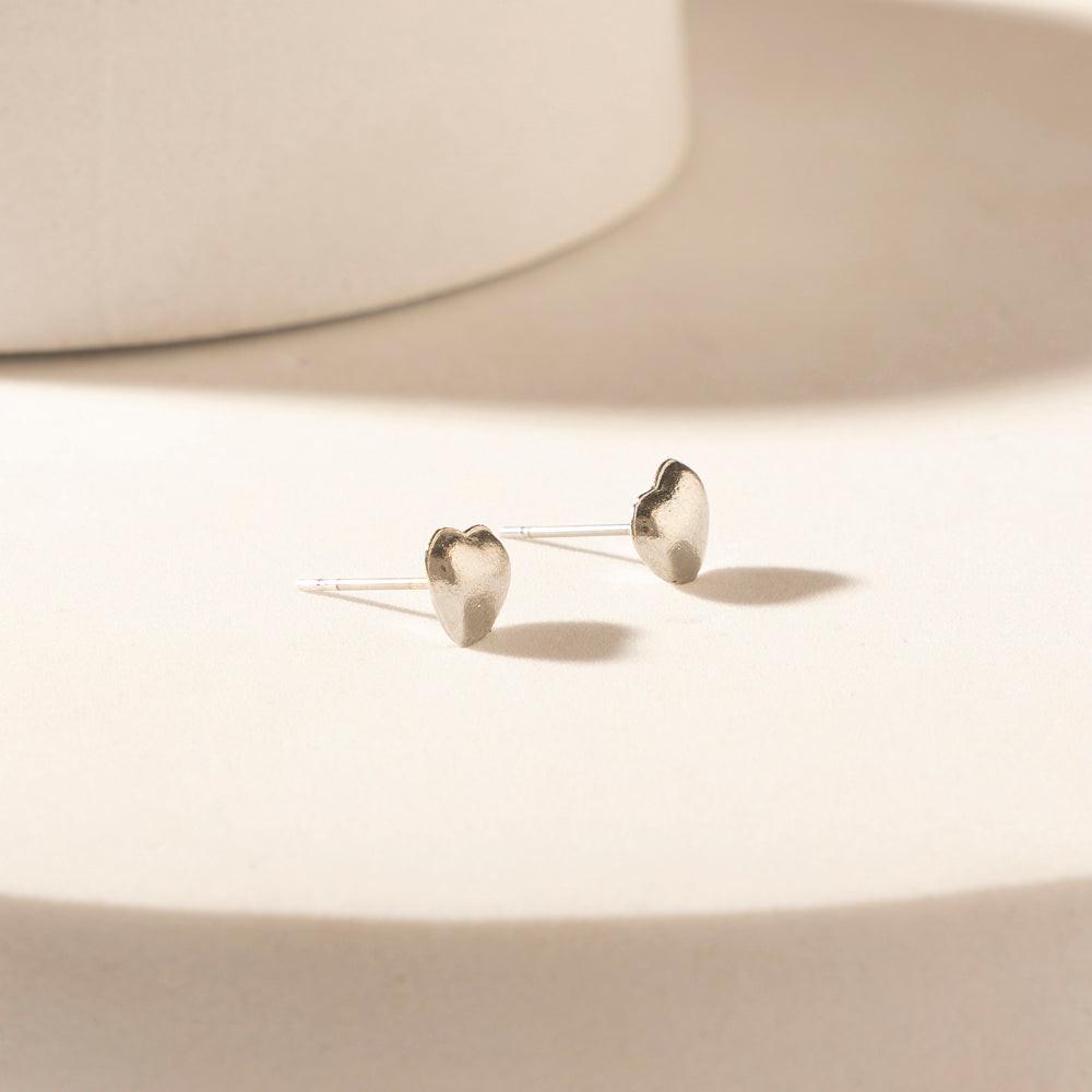 Myra Moonbeam Earrings Set in Silver Shine