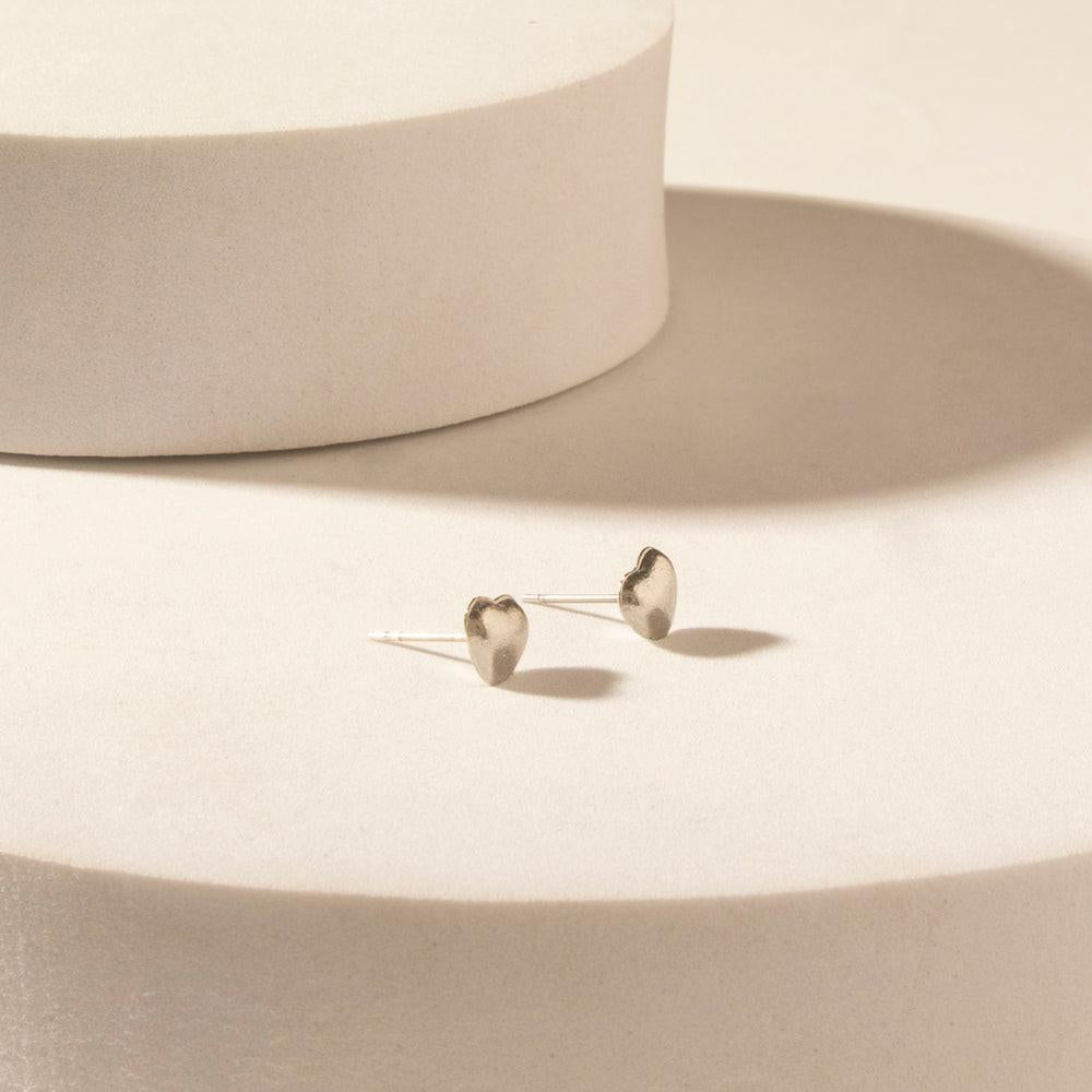 Myra Moonbeam Earrings Set in Silver Shine