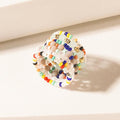 Myra Viva Spiral Ring in Multicolor