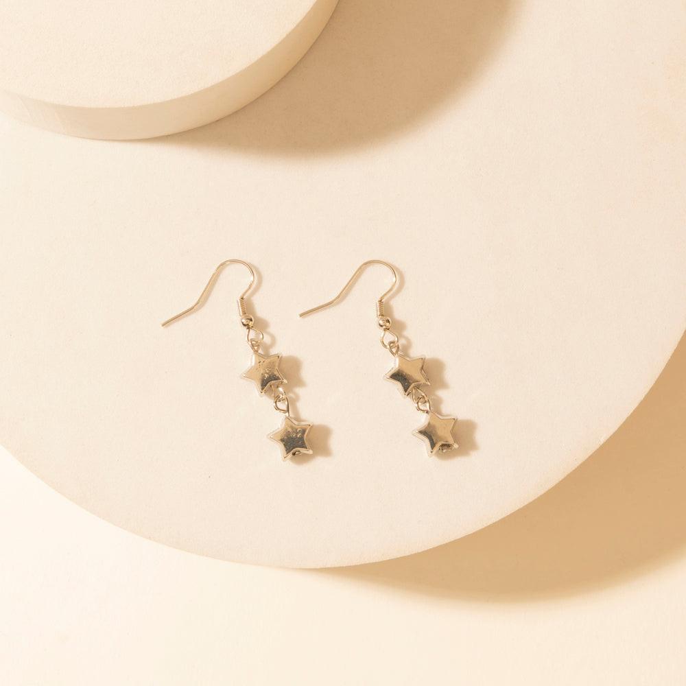 Myra Prairie Trinket Earrings Set in Saddle Silver