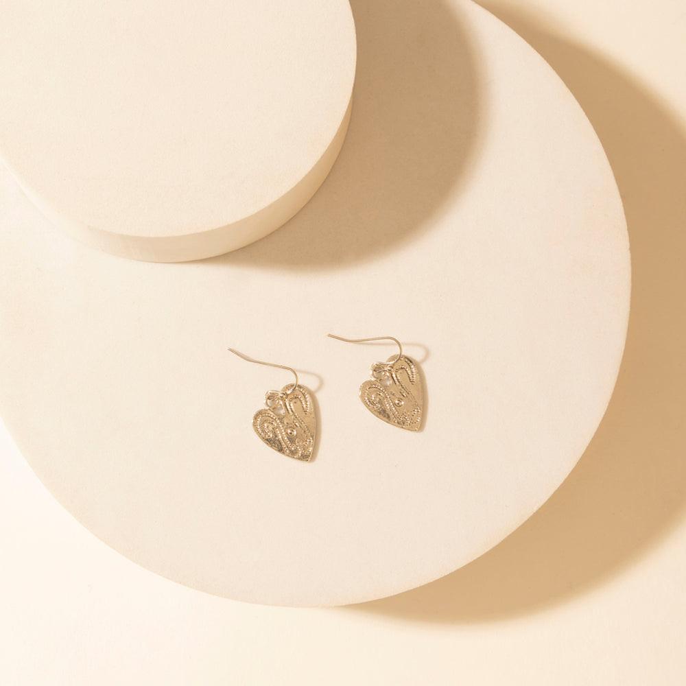 Myra Prairie Trinket Earrings Set in Saddle Silver