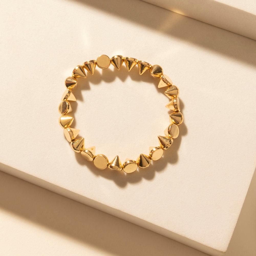 Myra Gilded Lasso Stack Bracelet in Arena Blue
