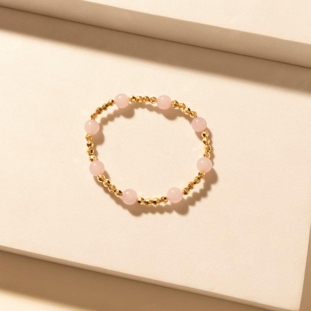 Myra Amethyst Trail Stack Bracelet in Desert Orchid