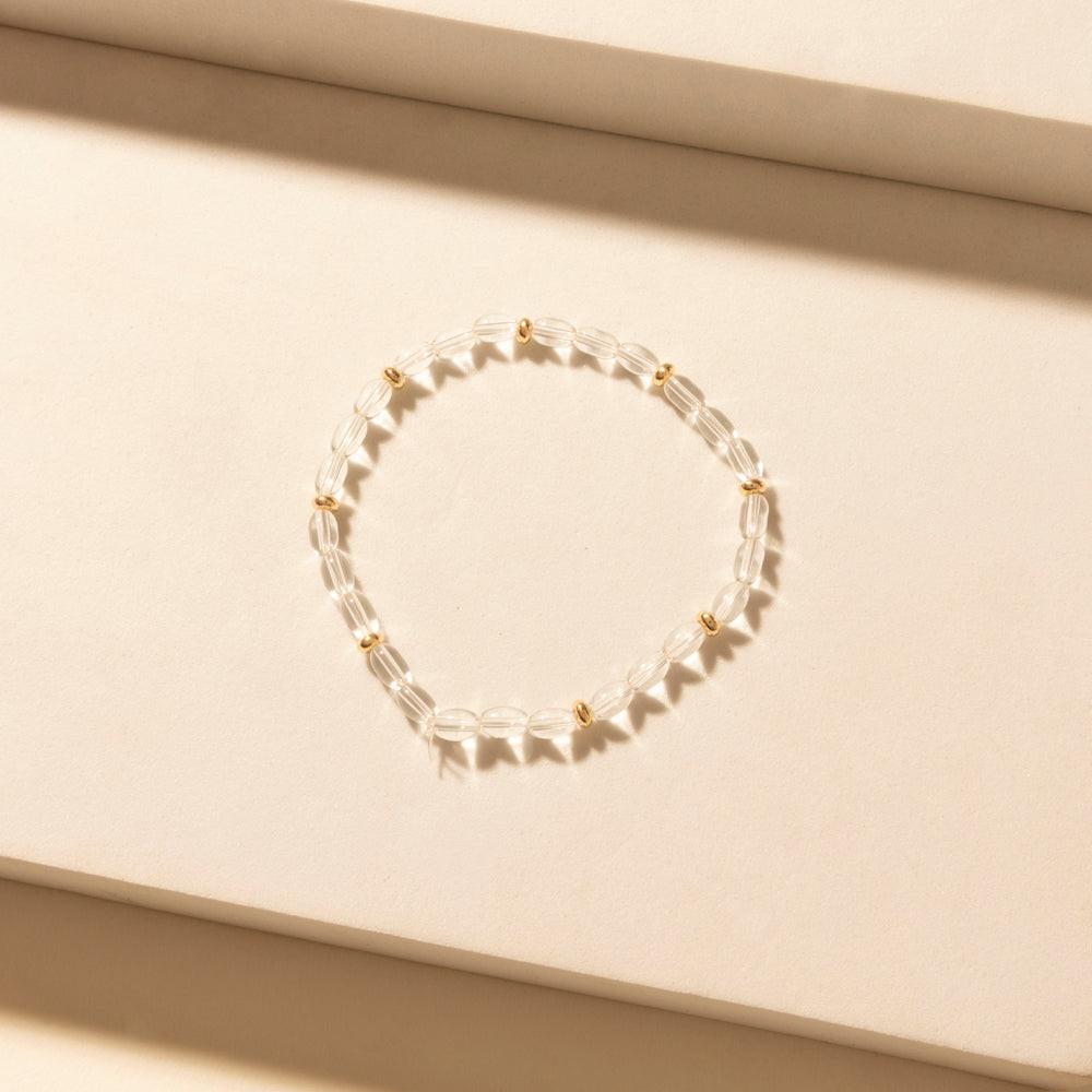 Myra Amethyst Trail Stack Bracelet in Desert Orchid