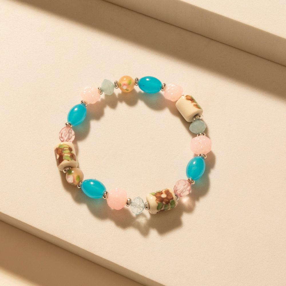 Myra Love Story Stack Bracelet in Lariat Blue