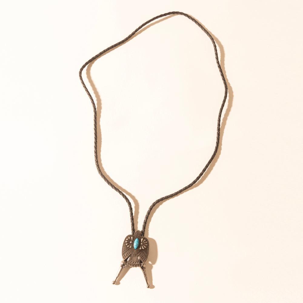 Myra Mystic Skies Bolo Tie in Mesa Turquoise