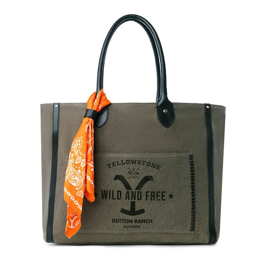 Yellowstone Velorra Ash Weekender-Tasche mit Schal