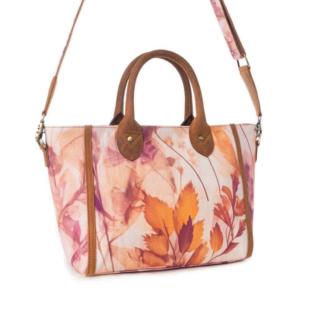 Myra Rosy Trails Crossbody Bag in Maple Grove