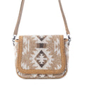 Myra Rising Falcon Woven Shoulder Bag in Prairie Sand