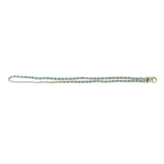 Cowgirl-Lasso-Handykette in Silber & Türkis