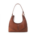 Myra Zidana Winchester Loop Veg Tanned Leather Shoulder Bag in Maple Glaze