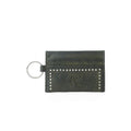 Myra Zidana Steelhoof Studded Veg Tanned Leather Wallet in Ranch Pine