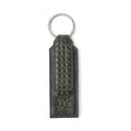 Myra Zidana Ardan Artistry Veg Tanned Leather Keyfob in Sage Shadow