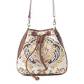 Myra Old Soul Bucket Bag in Golden Ivory