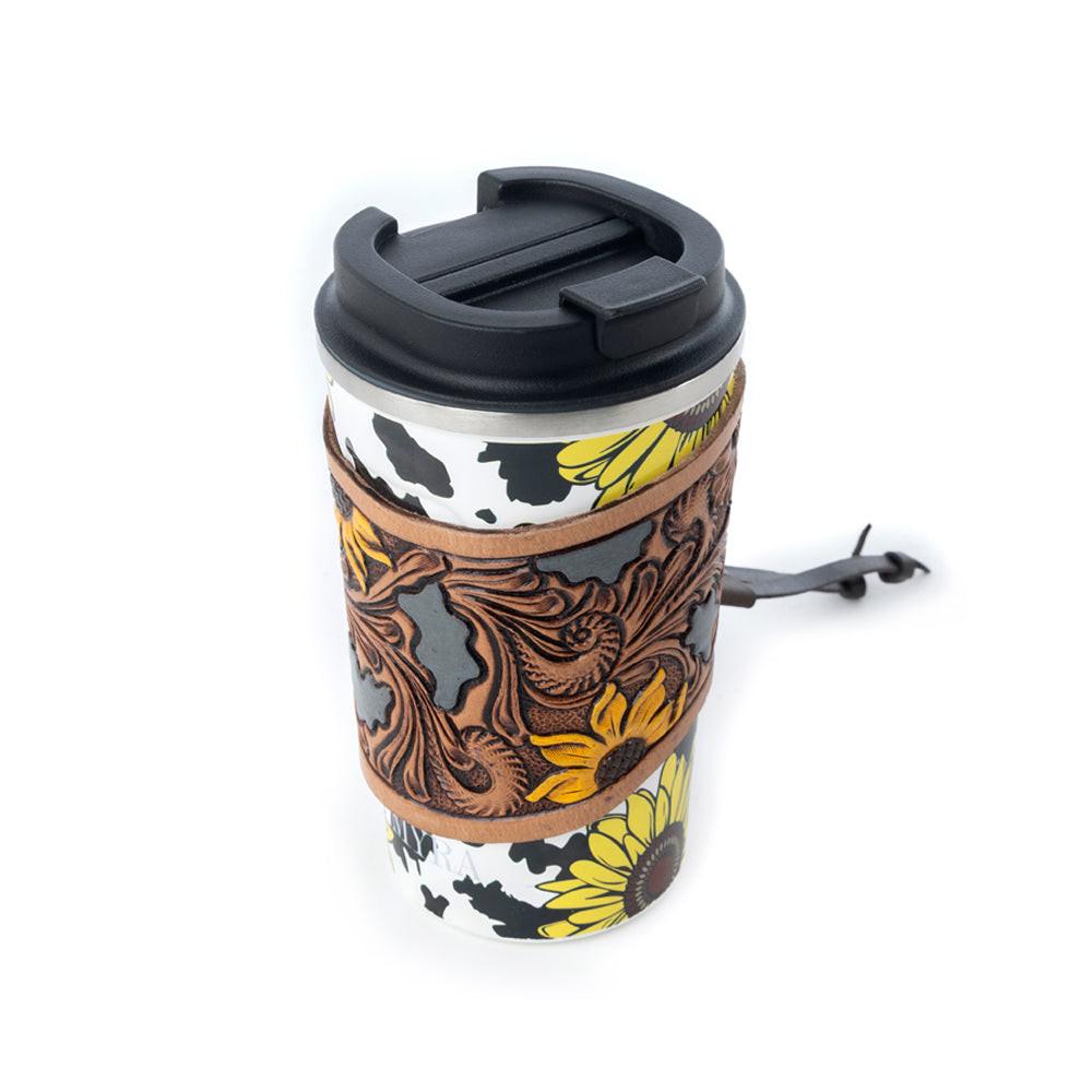 Western Trail Brew Stainless Steel Mug in Sunflower Yellow