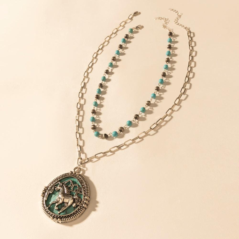 Myra The Lone Rider Chain in Turquoise