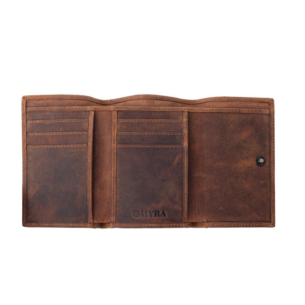 Myra Dune Wave Trail Credit Card Holder in Brindle Ivory