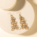 Myra RoperLasso Loop Earrings in Burnished Amber