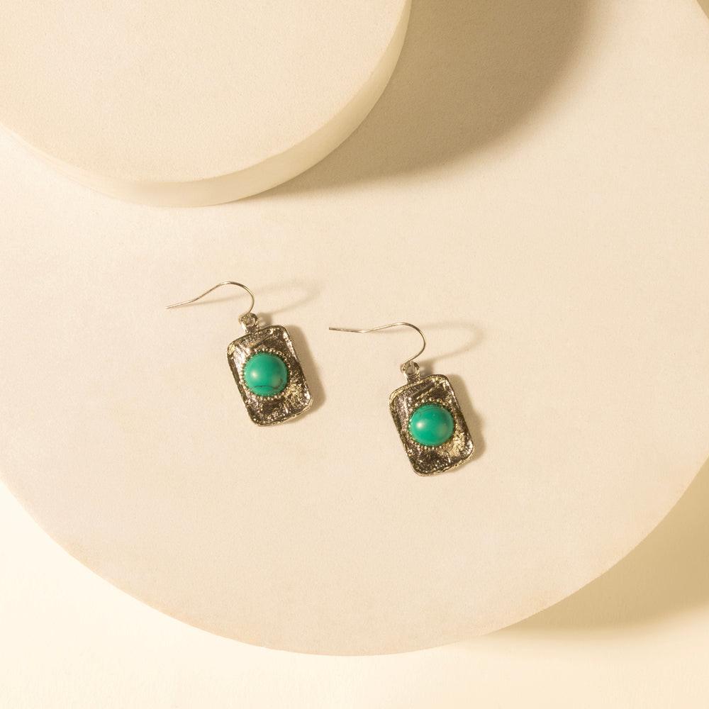 Myra Outrider Tassel Earrings in Desert Turquoise