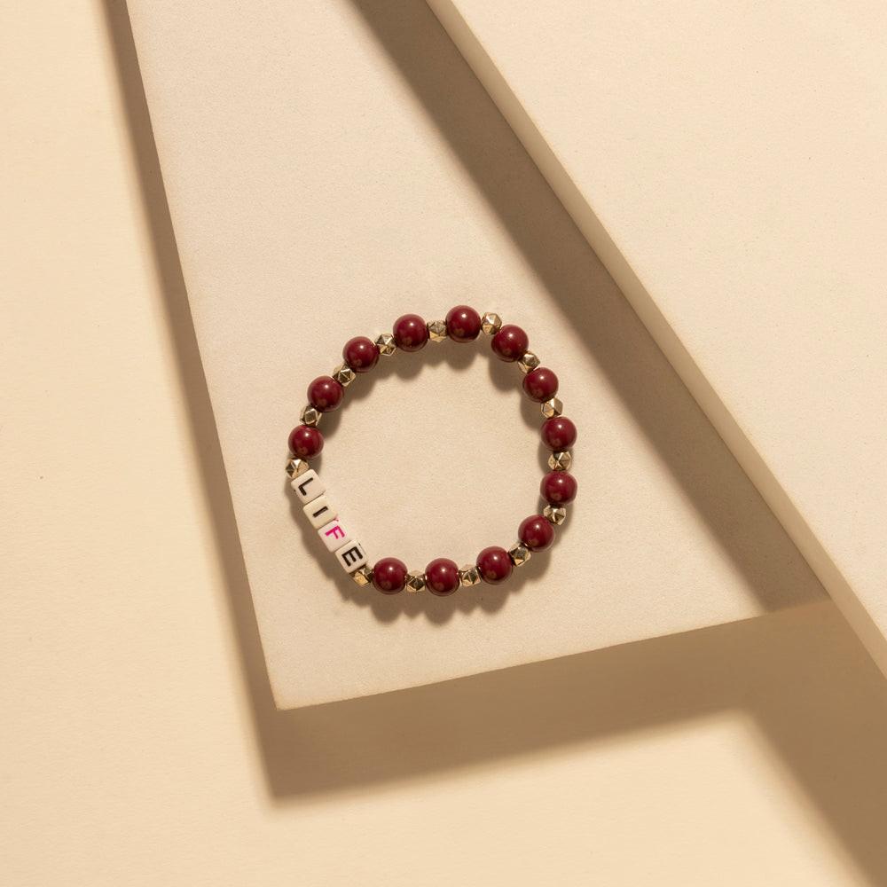 Myra Wild Soul Charm Bracelet in Desert Blush