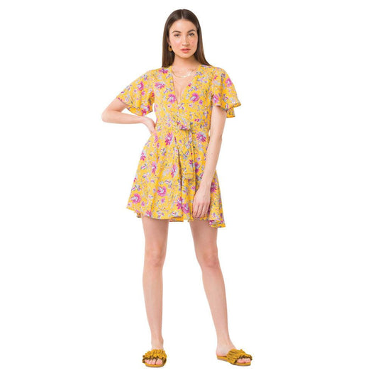 Geblümtes Extravaganza-Kleid