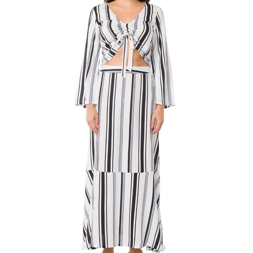 Streaky Smudgy Top and Skirt