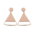 Dainty Pink Drop Earrings