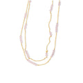 Lilac Vine Layered Necklace