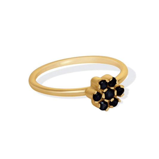 Ring Schwarze Rose