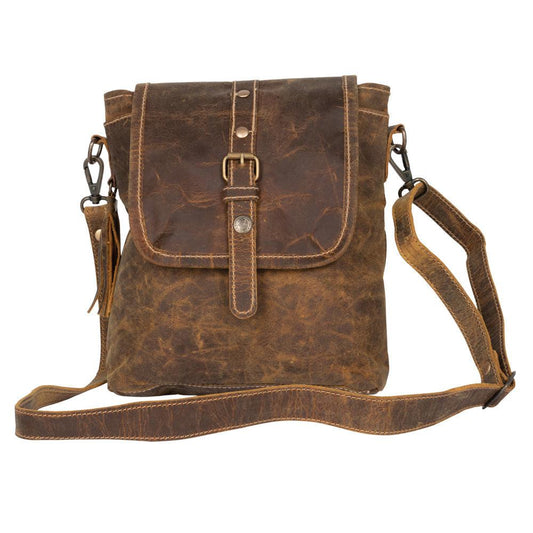 Braune Ledertasche